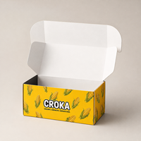 Boîte en papier jetable personnalisée avec logo pour emballage alimentaire de burgers, poulet frit et frites, idéale pour les entreprises de vente à emporter