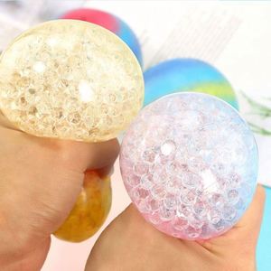 <b>Slime</b> Soft Bubble Squeeze Toy Bouncing Stress Balls Water TPR Grape Pull Stretch Relief Mesh Squishy Ball - Product Image 4