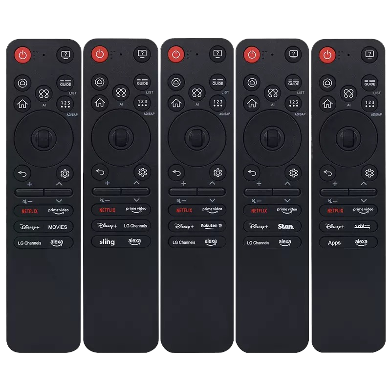 <strong>HUAYU</strong> MR25GA Professional Fixed <strong>Code</strong> 4-Button Voice <strong>Remote</strong> with 10m Range for 2025 Series 4K UHD Smart TV Pointer