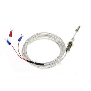 저렴한 플러그인 통합 온도 송신기 3 선 PT1000 스테인리스 스틸 프로브 4-20mA RTD-PT100 온도 센서 - Product Image 6