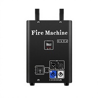 Lance-flammes à tête unique 100W, machine à colonne de feu mini DMX512 pour effets de flamme et ambiance de scène