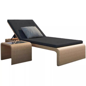 Tumbona Metálica Plegable para Exteriores, Resistente al Agua y <span class=keywords><strong>con</strong></span> Protección Solar, Ideal para Balcón, Patio, Playa, Villa o Casa de Huéspedes - Product Image 5