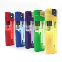 Gaz en plastique de briquet électrique jetable classique BIDA LED pour le camping et le tabagisme