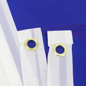 Drapeau français en polyester 100% de 3x5 pieds en stock, bleu, blanc, rouge, vente en gros - Product Image 5
