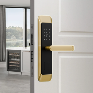 Serrure intelligente en alliage d'aluminium de haute qualité carte RFID Induction magnétique connectivité WiFi carte de stockage en nuage glisser serrure en <span class=keywords><strong>bois</strong></span>/acier - Product Image 3