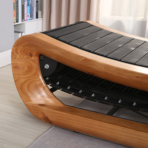 Tapis roulant à <span class=keywords><strong>arc</strong></span> non alimenté en bois de haute qualité pour équipement de fitness intérieur Machine de course à domicile - Product Image 3