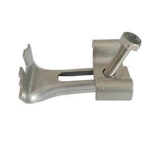 Clips et serres-câbles en acier galvanisé à bas prix, revêtement zinc anti-corrosion, pour plateformes, passerelles et <span class=keywords><strong>fixation</strong></span> mur-sol - Product Image 5