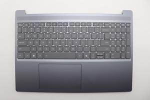 5CB1R08992 ใหม่สำหรับ Lenovo IdeaPad Slim 3 15IRH10 83K1 แล็ปท็อป ฝาครอบที่วางมือด้านบน ฝาครอบ <span class=keywords><strong>C</strong></span> คีย์บอร์ดเรืองแสงภาษาอังกฤษแบบอเมริกัน สีเทา <span class=keywords><strong>Luna</strong></span> - Product Image 2