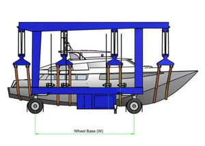 Grúa de pórtico de elevación de barco móvil oficial XCMG 32t ~ 1200t grúa de yate con alta calidad - Product Image 3