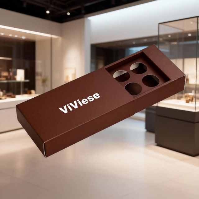 Customizable Eco-Friendly Biodegradable Recycled Materials Recyclable Reusable High-End Aseptic Rigid Drawer Box Coated Matt