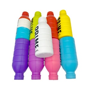 ของเล่นบีบคลายเครียดสีรุ้ง รูปทรงขวด ของเล่นบีบสควิชชี่ ของเล่นบีบเสริมพัฒนาการทางประสาทสัมผัส สำหรับเด็กและผู้ใหญ่ ของขวัญ - Product Image 5