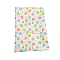 Chemises et sacs tissés en coton (97 %) et élasthanne (3 %) à motif œuf de Pâques, imprimés numériquement, personnalisables, écologiques et extensibles – Collection Usine