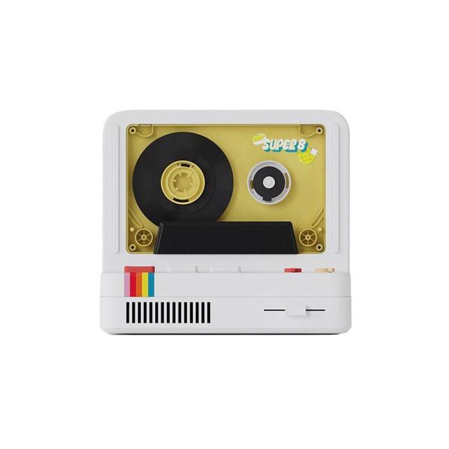 Retro Cassette Speaker with Aromatherapy Night Light, Mini Wireless Gift Speaker