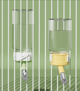 Perroquet en acier inoxydable buveur de bouteille d'eau petit clip d'alimentation d'eau pour animaux de compagnie peut être fixé <span class=keywords><strong>Cage</strong></span> suspendue - Product Image 3