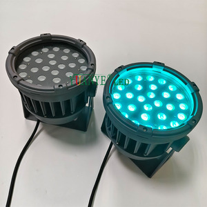 Yuanyeled Outdoor RGBW 100W LED Flood Light SMD Chip Cuerpo de aluminio 4 en 1 LED para luminarias de garaje de estacionamiento IP65 Modelo de YY-TG6M - Product Image 2