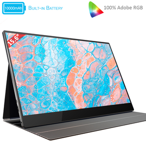 Moniteur portable tactile Sibolan 15,6 pouces, luminosité 600, gamme de couleurs 100 %, interface USB Type-C, UHD pour ordinateurs portables et PS5 – Nouveauté - Product Image 1