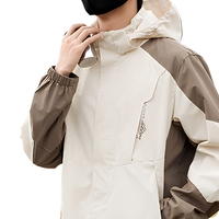 Veste à capuche zippée respirante pour homme, en tricot imprimé, de haute qualité, pour l'extérieur, style décontracté ou habillé, collection hiver, vente en gros