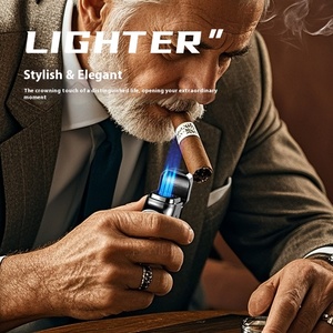 Allumage portable Allume-cigare multifonctionnel en métal Allume-cigare haute puissance Briquet de <span class=keywords><strong>charge</strong></span> domestique - Product Image 5