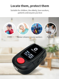Nhà Spy cổ tay/mắt cá chân màn hình cá nhân GPS Tracker LTE Đeo vòng đeo tay cảm biến chuyển động để theo dõi người - Product Image 6