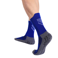 Chaussettes de sport antidérapantes pour femmes, chaussettes de football avec impression numérique