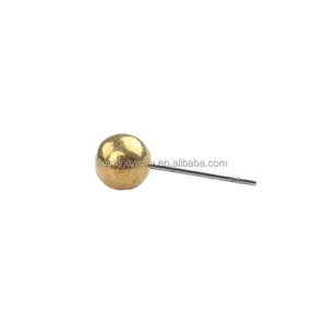 fancy jewelry wholesale metal brass gold plated earring posts earring piercing studs earring findings suppliers