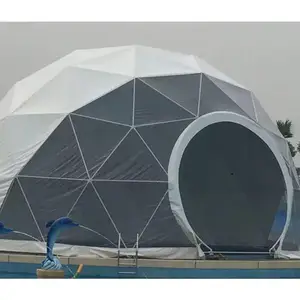 Tenda Kubah Iklan Struktur Aluminium Ukuran Besar Kustom