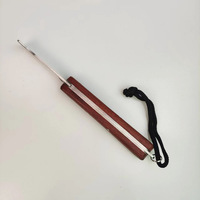 Couteau de jardinage pliant professionnel HEYI en acier inoxydable, couteau de greffage facile à transporter, couteau de poche avec manche en bois, 17 cm, qualité DIY, OEM