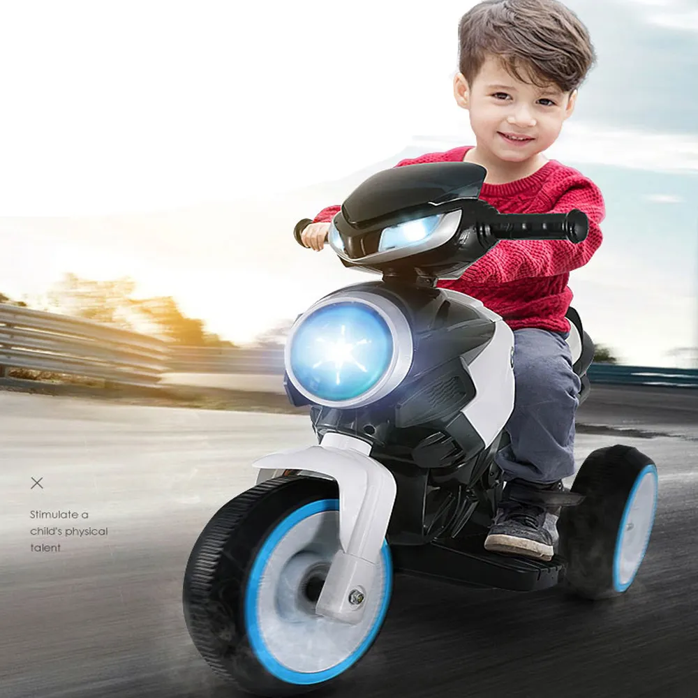 Tricycle électrique pour enfants, moto d'enfants, pour bébés