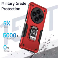 Nouvelle couverture arrière de Protection Anti-chute avec coque de téléphone béquille magnétique pour Redmi 9 10 14C 11 12 13Pro Note11Pro Poco X4Pro M4Pro