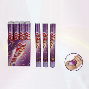 Benutzer definierte Hochzeits feier Biologisch abbaubare Party liefert Hochzeit Luftdruck Party Popper Konfetti Kanone - Product Image 3