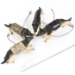Nouveauté Figurine miniature miniature à l'échelle 1/6 Chien <span class=keywords><strong>collie</strong></span> Chien de police Modèle pour figurine d'action - Product Image 3