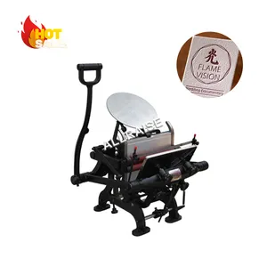 Chất lượng cao kinh doanh đám cưới thẻ letterpress máy dập nổi đám cưới thẻ cứu trợ máy in Hướng dẫn sử dụng kinh doanh - Product Image 1