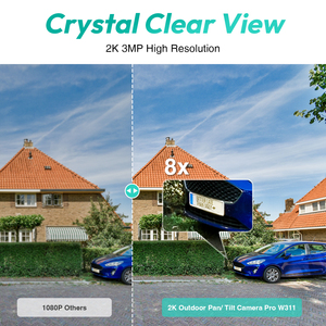 Botslab Outdoor Pan/Tilt <b>Camera</b> Pro W311 3MP 2K HD Night Vision Motion Detection Memory Card Cloud Tuya App IP66 Weatherproof - Product Image 6