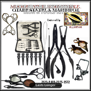 Connecteurs LOOF de haute qualité en gros pour machine à extensions capillaires 6D, kit d'outils personnalisés, maintien robuste pour usage commercial - Product Image 2