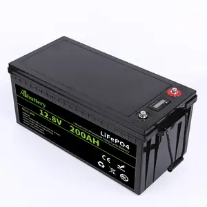 Литиевая батарея Lifepo4, 12 В, 100 А/ч, 150 А/ч, 200 А/ч, 300 А/ч