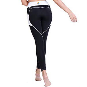 Pantalones de Yoga Sexys para Mujer, Hechos en Pakistán, Ropa Casual, Spandex/Poliéster, Elásticos en Cuatro Direcciones, Transpirables, Ecológicos, Tallas Grandes - Product Image 4