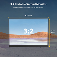 Écran LCD portable pour PC de 10,5 pouces, 1280p, 60 Hz, écran IPS avec interface Type-C, vente en gros d'écrans portables