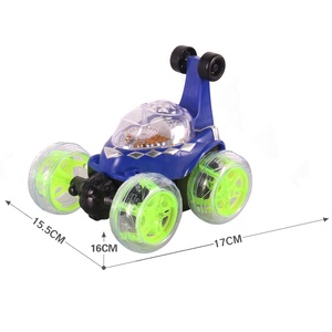 869-23B 4CH Coche de Acrobacias con Control Remoto para Niños, Juguete Eléctrico con Volante, Coche RC de Acrobacias con Volteo para Regalos - Product Image 5