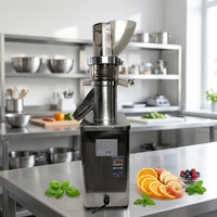 Verticale commerciële slowjuicer, koudgeperste sapcentrifuge, hoge sapopbrengst, sinaasappel, appel, groente sapcentrifuge