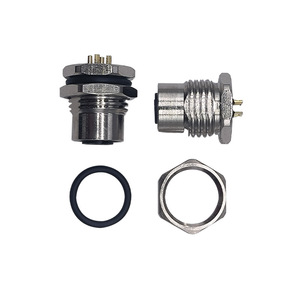 Connecteur circulaire étanche M12 4P, broches mâles, IP67, métal, pour usage industriel - Product Image 5