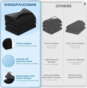 Подушка для ног из пены с эффектом памяти - Product Image 3