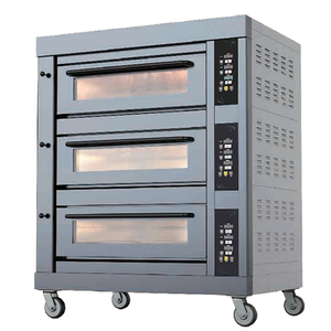 เตาอบไฟฟ้าสไตล์หรูหราสำหรับร้านอาหารและโรงแรมเครื่องอบขนมปังแบบใช้แก๊สสำหรับใช้ในเบเกอรี่ - Product Image 3