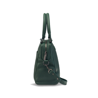 Sac fourre-tout décontracté pour femme en cuir véritable et polyester, avec logo personnalisé de haute qualité, protection RFID et fermeture éclair, modèle Mount Yanzhi