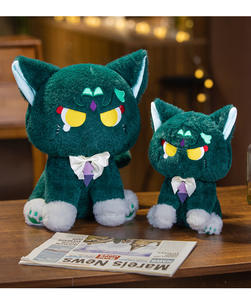 Nuovo Design <span class=keywords><strong>Genshin</strong></span> prodotti correlati al <span class=keywords><strong>gioco</strong></span> di alta qualità stile ricamato <span class=keywords><strong>Genshin</strong></span> impatto Xiao In simpatiche figure di peluche - Product Image 5