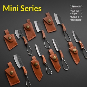 Mini Cuchillo de Camping DIY Dogleg Personalizable OEM con Mango de Madera y Hoja de Acero 3cr13, Multifuncional para Cocina, 1 Año de Garantía YATONG - Product Image 1