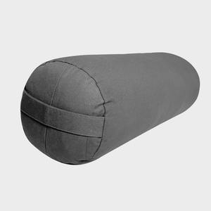 Cojín cilíndrico redondo de yoga y meditación con relleno de cáscara de trigo sarraceno orgánico, acolchado de lino y algodón, con LOGO y tela personalizados. - Product Image 5
