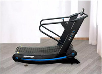 Save 20% Factory Cardio Equipment Mini-courbé Non-motorisé Running Machine Tapis de course Vitesse Tapis de course incurvé (Courroie en aluminium)