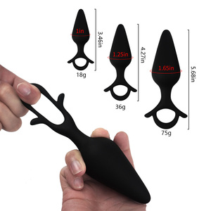 Sexbay 2024 son tıbbi silikon üç boyutlu mermi el çekme halkası anal plug erkek kadın eşcinsel popo fiş seks oyuncak - Product Image 2