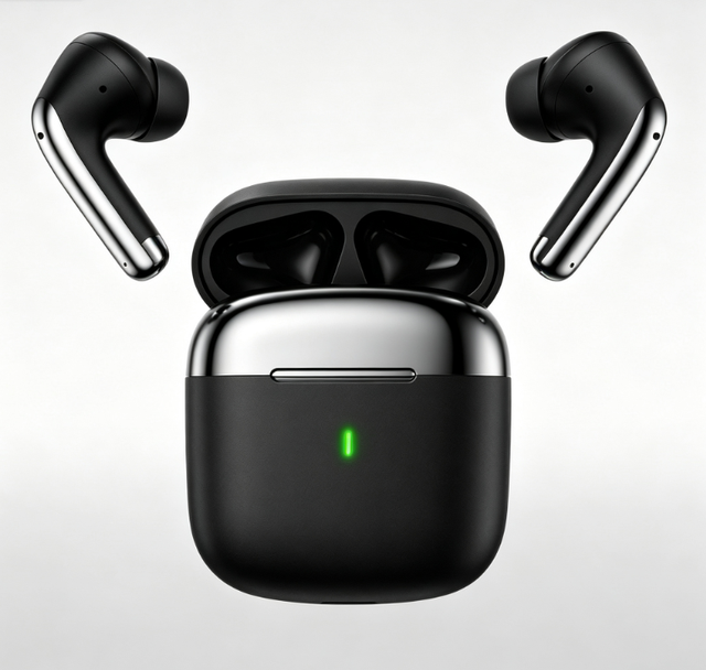 Factory Supply T-04 TWS Earphone JL6983D2 Chip IPX4 Waterproof 10m Transmission Type-C Wireless Earbuds for Mobile Phone