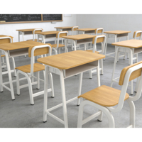 Fournitures scolaires philippines, chaise et bureau pour élèves, table d'étude pour salle de classe, école primaire et secondaire